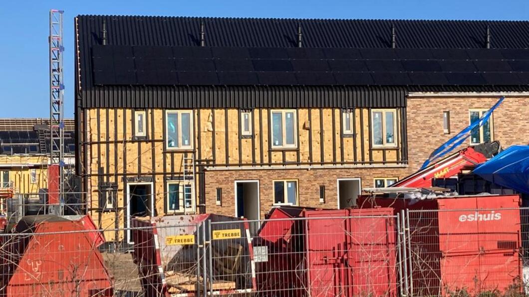 eco woningen in aanbouw lent