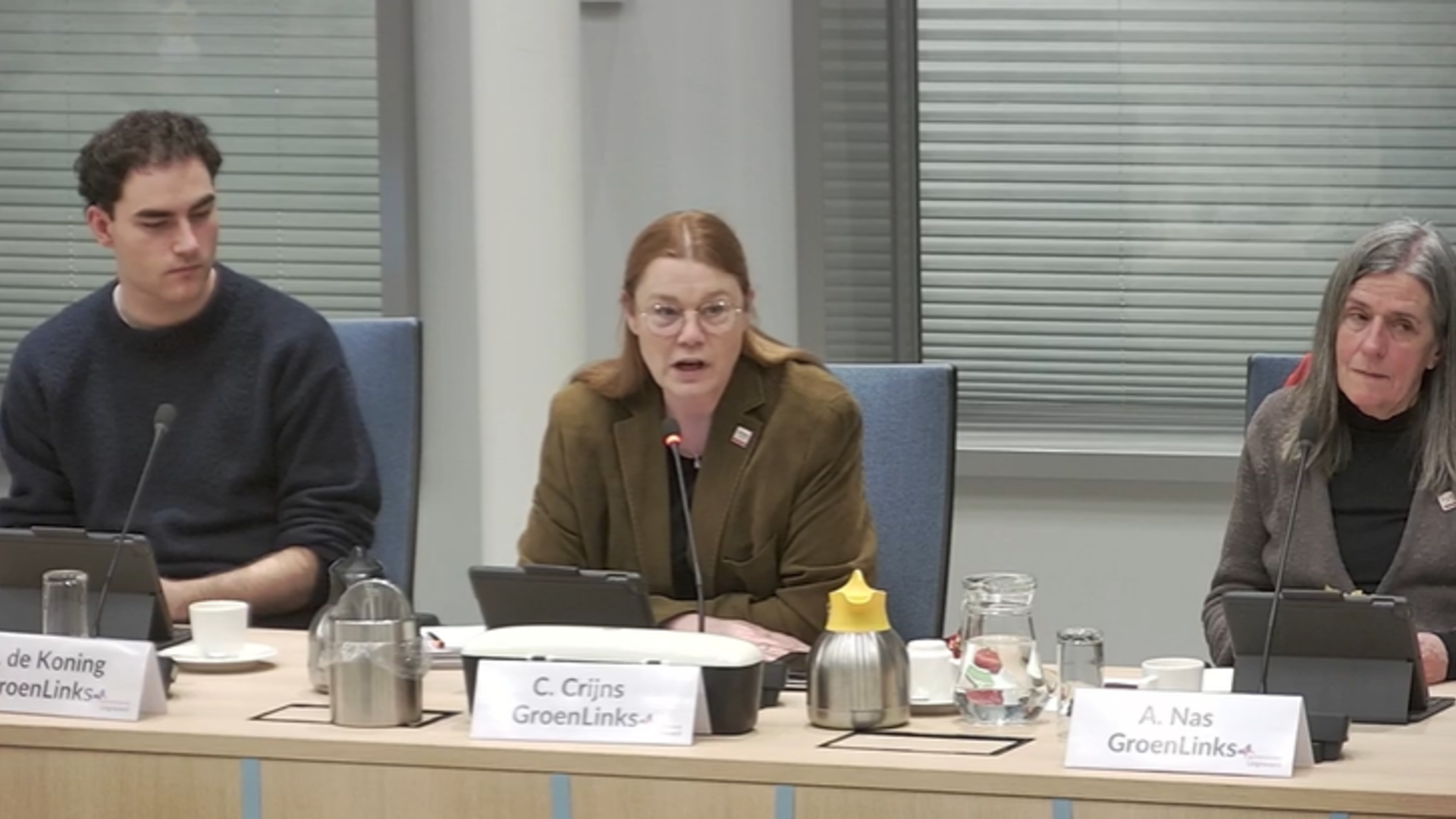 Okke, Chantal en Arianne in raad 29 januari 2026